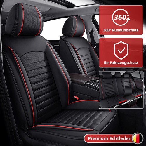 Deluxe leder autositzbezüge - leder,