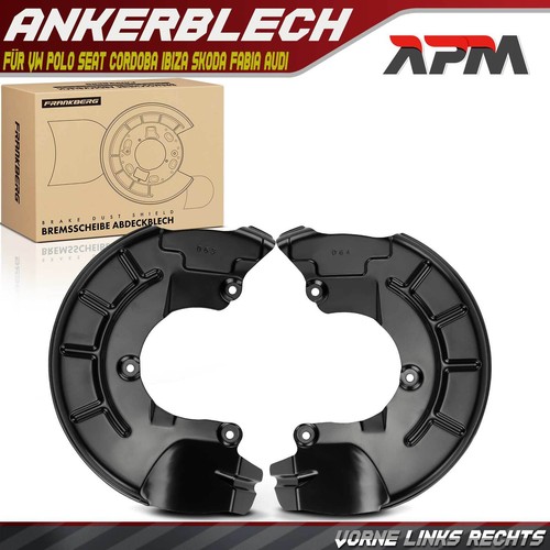Ankerblech bremsscheibe - 2x,