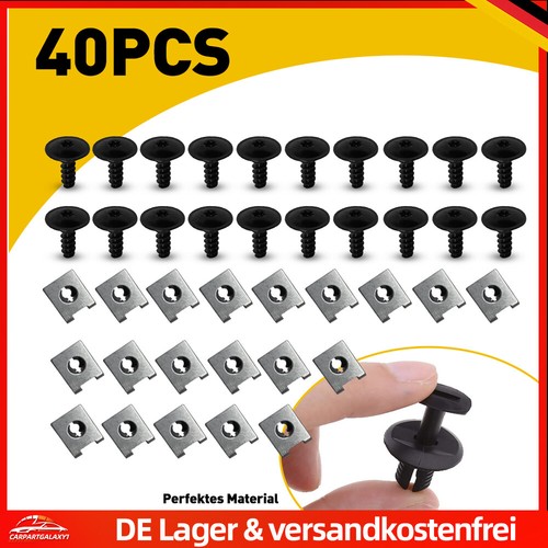 Blechmuttern mit torx - 40,